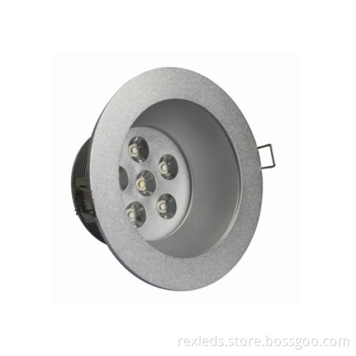 520lm Aluminium Alloy Led Down Light Fixtures, Rex-d029 6w Led Ceiling Lighting Fixtures